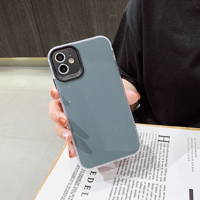 Coque Miroir antichute pour iPhone 11 Pro Max (Cyan Noir) à €14.95