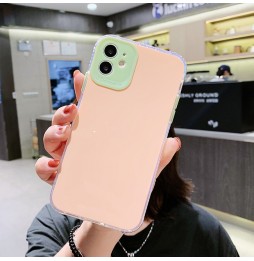 Antislip spiegel hoesje voor iPhone 11 Pro Max (Roze Groen) voor €14.95