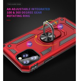 Armor Schokbestendig Ring hoesje voor iPhone 11 Pro Max (Roze gold) voor €13.95