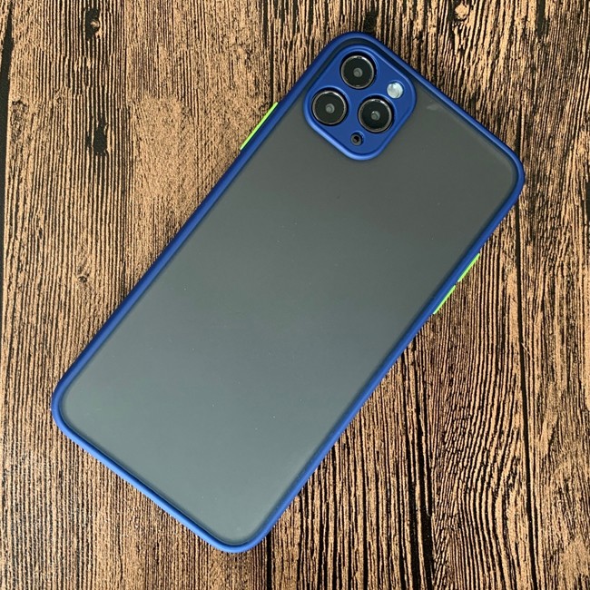 Stoßfeste Hard Case für iPhone 11 Pro Max (Blau) für €13.95