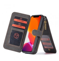 Leather Detachable Wallet Case for iPhone 11 CaseMe (Black) at €28.95