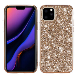 Glitter hoesje voor iPhone 11 (Goud)