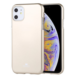 Siliconen hoesje voor iPhone 11 GOOSPERY (Goud)