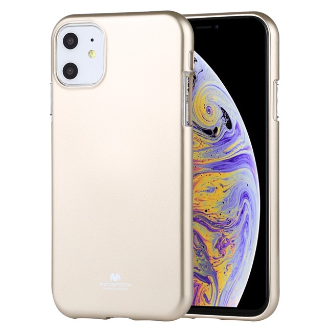 Coque en silicone pour iPhone 11 GOOSPERY (Or)
