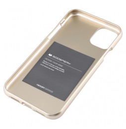 Coque en silicone pour iPhone 11 GOOSPERY (Or)