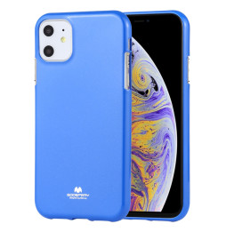 Siliconen hoesje voor iPhone 11 GOOSPERY (Blauw)