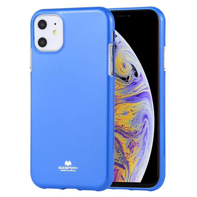 Siliconen hoesje voor iPhone 11 GOOSPERY (Blauw)