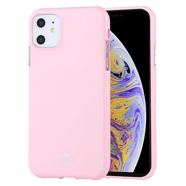 Coque en silicone pour iPhone 11 GOOSPERY (Rose)