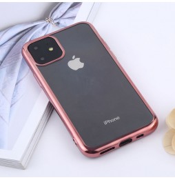 Transparente Anti-Fall-Silikon Case für iPhone 11 (Roségold) für €13.95