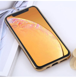 Transparant Anti-Drop Siliconen hoesje voor iphone 11 (Goud)