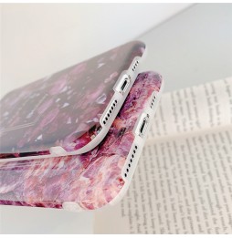 Marmor Silikon Case für iPhone 11 (lila Stein) für €14.95