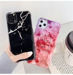 Marmor Silikon Case für iPhone 11 (lila Stein) für €14.95