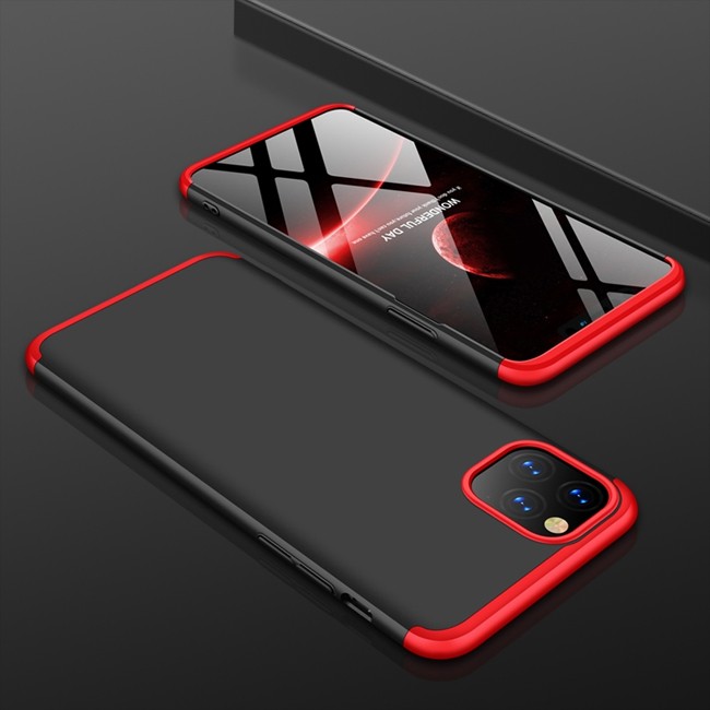 Coque rigide ultra-fine pour iPhone 11 GKK (Noir Rouge) à €13.95