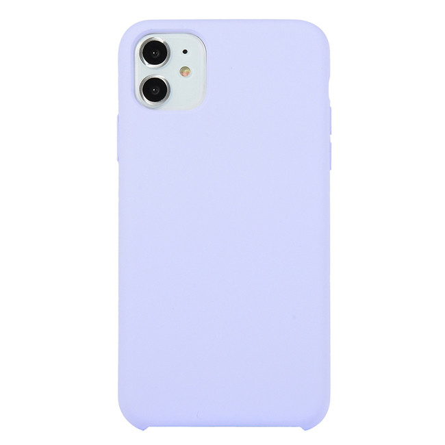 Silikon Case für iPhone 11 (Helllila)