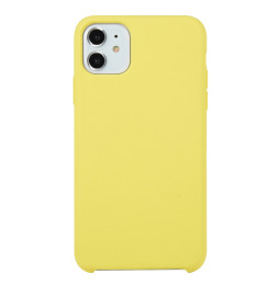 Siliconen hoesje voor iPhone 11 (Citroengeel)