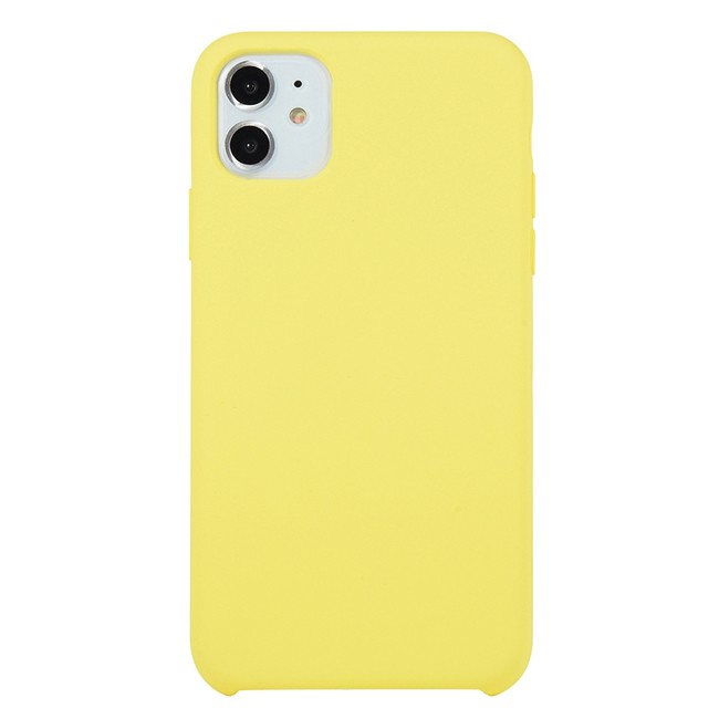 Siliconen hoesje voor iPhone 11 (Glimmend geel) voor €11.95