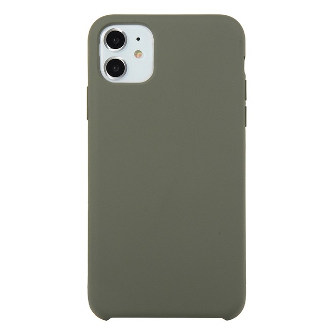Coque en silicone pour iPhone 11 (Vert olive) à €11.95