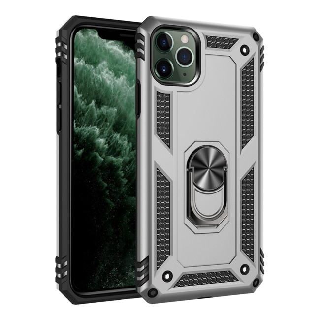 Armor Shockproof Ring Case for iPhone 11 (Silver) at €14.95