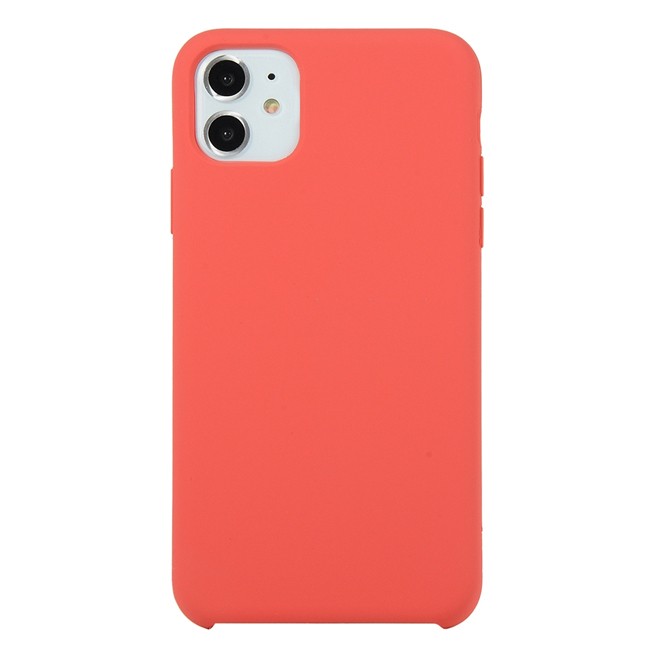 Coque en silicone pour iPhone 11 (Camélia Rouge) à €11.95