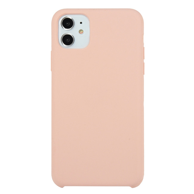 Siliconen hoesje voor iPhone 11 (Zandpoeder)