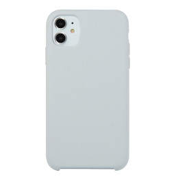 Silikon Case für iPhone 11 (Himmelgrau)