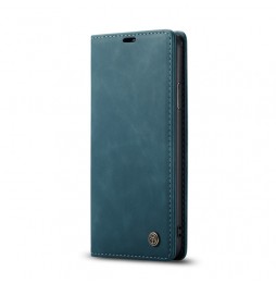 Magnetic Leather Case with Card Slots for iPhone 11 Pro CaseMe (Blue) at €15.95
