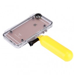 Wasserdichte Taucherhülle mit Weitwinkelobjektiv für iPhone 6/6s Plus HAMTOD (Schwarz) für €16.95