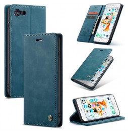 Coque en cuir avec fentes pour cartes pour iPhone 6/6s Plus CaseMe (Bleu) à €15.95