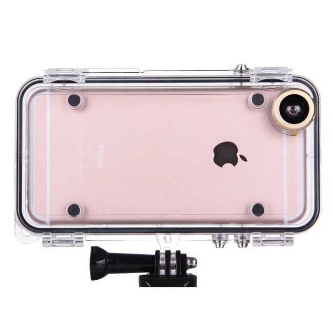 Underwater Waterproof Diving Case with Wide Angle Lens for iPhone 6/6s HAMTOD (Gold) at €16.95