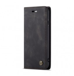 Magnetic Leather Case with Card Slots for iPhone 6/6s CaseMe (Black) at €15.95