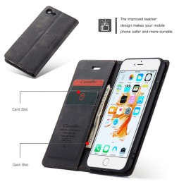 Magnetic Leather Case with Card Slots for iPhone 6/6s CaseMe (Black) at €15.95