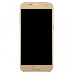 Origineel LCD scherm met frame voor Samsung Galaxy S7 SM-G930 (Gold) voor 143,90 €