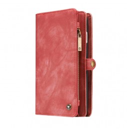 Coque portefeuille détachable en cuir pour iPhone 7/8 Plus CaseMe (Rouge) à €29.95