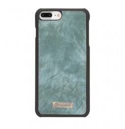 Coque portefeuille détachable en cuir pour iPhone 7/8 Plus CaseMe (Bleu) à €29.95