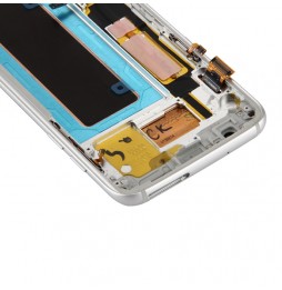Original Display LCD met Rahmen für Samsung Galaxy S7 Edge SM-G9350 (Silber) für 169,90 €