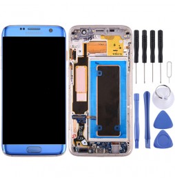 Original LCD Screen with Frame for Samsung Galaxy S7 Edge SM-G9350 (Blue) at 169,90 €