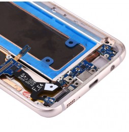Original Display LCD met Rahmen für Samsung Galaxy S7 Edge SM-G9350 (Blau) für 169,90 €
