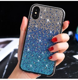 Diamond Silicone Case for iPhone X/XS (Gradient Blue) at €14.95