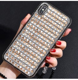 Diamond Silicone Case for iPhone X/XS (Gold) at €14.95