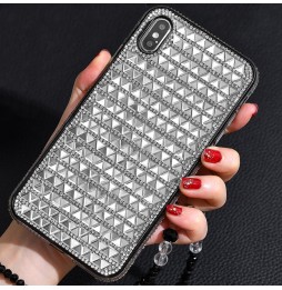 Diamond Silicone Case for iPhone X/XS (Silver Grey) at €14.95