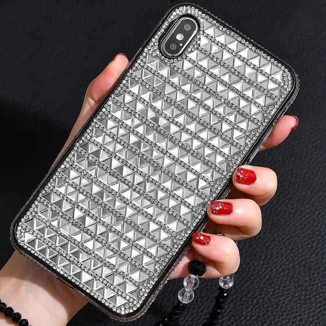 Diamond Case für iPhone X/XS (Silbergrau) für €14.95