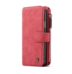 Leather Detachable Wallet Case for iPhone X/XS CaseMe (Red) at €28.95