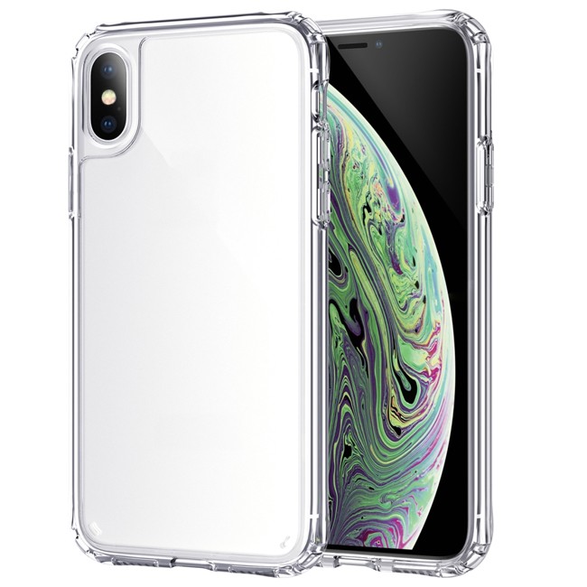 Stoßfeste Hard Case für iPhone X/XS (Transparent) für €12.95