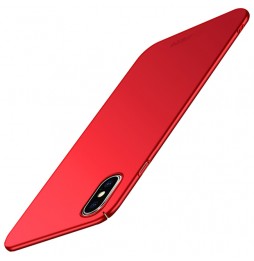 Ultradunne harde hoesje voor iPhone X/XS MOFI (Rood) voor €12.95