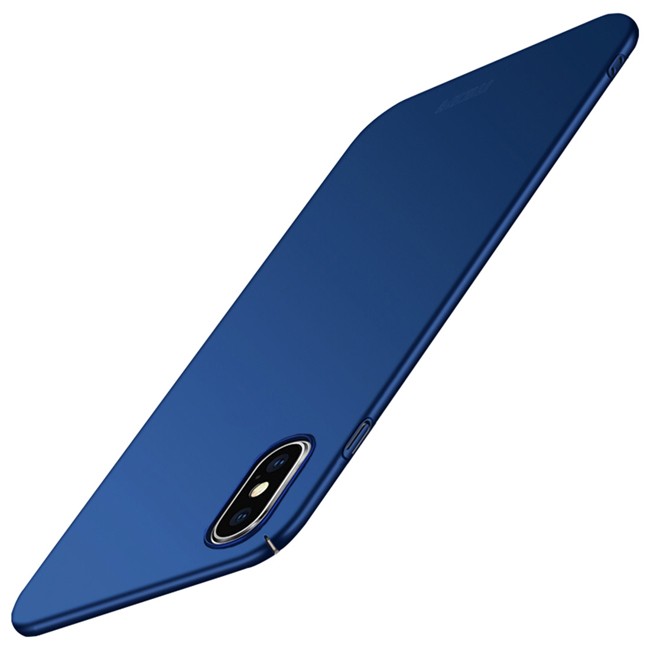 Ultradunne harde hoesje voor iPhone X/XS MOFI (Blauw) voor €12.95