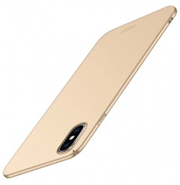 Ultradunne harde hoesje voor iPhone X/XS MOFI (Goud) voor €12.95