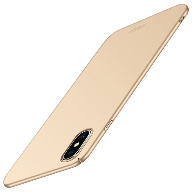 Ultradünnes Hartschalenetui für iPhone X/XS MOFI (Gold) für €12.95