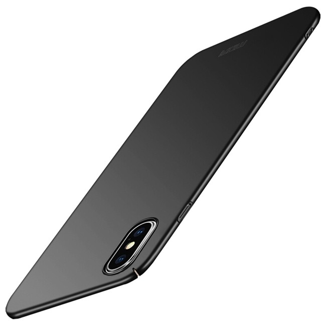 Ultradunne harde hoesje voor iPhone X/XS MOFI (Zwart) voor €12.95