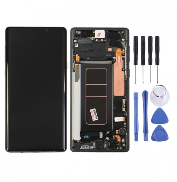 Original LCD Screen with Frame for Samsung Galaxy Note 9 SM-N960 (Black)
