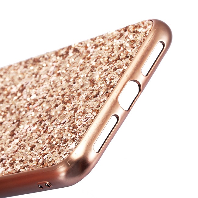 Glitter Case for iPhone X/XS (Rose Gold)